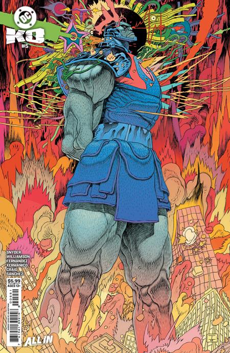 DC K.O. #5 (Of 5) Cover E Ian Bertram Card Stock Variant
